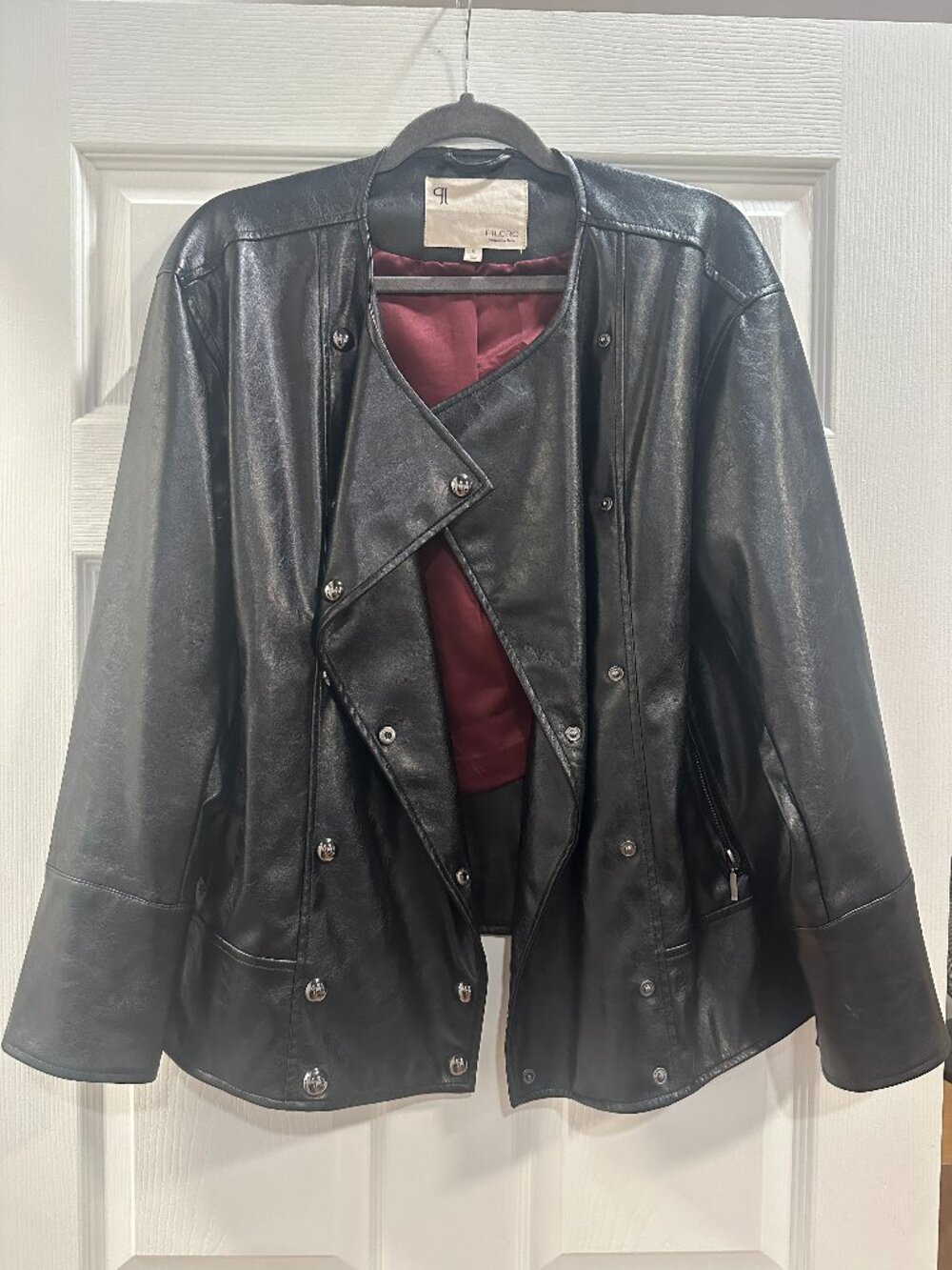 Pilcro Faux Leather Jacket